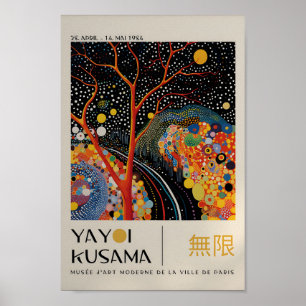 Yayoi Kusama Geïnspireerd Abstracte kunst Print