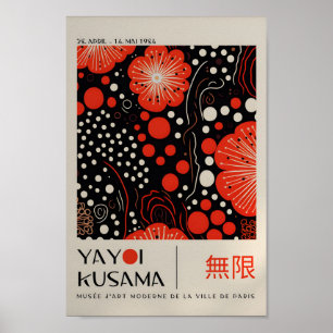 Yayoi Kusama Geïnspireerd Abstracte kunst Print