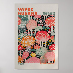 Yayoi Kusama Geïnspireerd Abstracte kunst Print