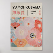Yayoi Kusama Geïnspireerd Abstracte kunst Print (Voorkant)