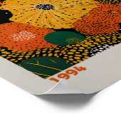 Yayoi Kusama Geïnspireerd Abstracte kunst Print (Hoek)