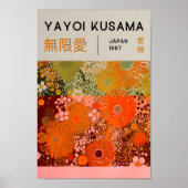 Yayoi Kusama Geïnspireerd Abstracte kunst Print (Voorkant)