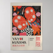 Yayoi Kusama Geïnspireerd Abstracte kunst Print (Voorkant)