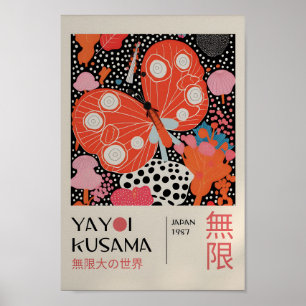 Yayoi Kusama Geïnspireerd Abstracte kunst Print