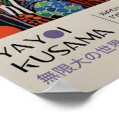 Yayoi Kusama Geïnspireerd Abstracte kunst Print (Hoek)