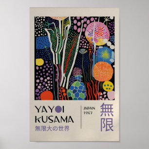 Yayoi Kusama Geïnspireerd Abstracte kunst Print