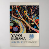 Yayoi Kusama Geïnspireerd Abstracte kunst Print (Voorkant)