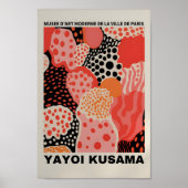 Yayoi Kusama Geïnspireerd Abstracte kunst Print (Voorkant)