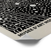 Yayoi Kusama Geïnspireerd Abstracte kunst Print (Hoek)
