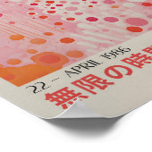 Yayoi Kusama Geïnspireerd Abstracte kunst Print (Hoek)