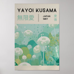 Yayoi Kusama Geïnspireerd Abstracte kunst Print