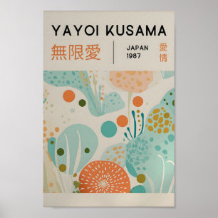 Yayoi Kusama Geïnspireerd Abstracte kunst Print