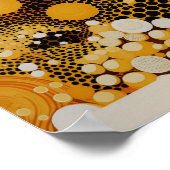 Yayoi Kusama Geïnspireerd Abstracte kunst Print (Hoek)