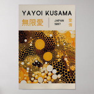 Yayoi Kusama Geïnspireerd Abstracte kunst Print