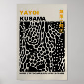 Yayoi Kusama Geïnspireerd Abstracte kunst Print (Voorkant)