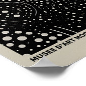 Yayoi Kusama Geïnspireerd Abstracte kunst Print (Hoek)