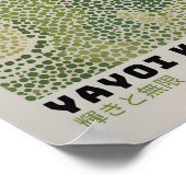 Yayoi Kusama Geïnspireerd Abstracte kunst Print (Hoek)