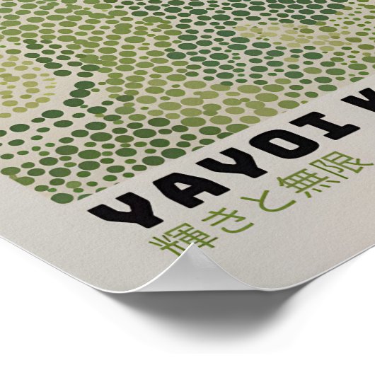 Yayoi Kusama Geïnspireerd Abstracte kunst Print (Hoek)