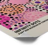 Yayoi Kusama Geïnspireerd Abstracte kunst Print (Hoek)