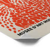 Yayoi Kusama Geïnspireerd Abstracte kunst Print (Hoek)