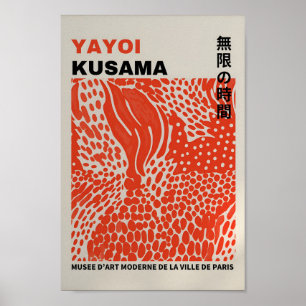 Yayoi Kusama Geïnspireerd Abstracte kunst Print