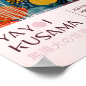 Yayoi Kusama Geïnspireerd Abstracte kunst Print (Hoek)