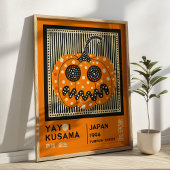 Yayoi Kusama Halloween Pumpkin Exhibition  Poster