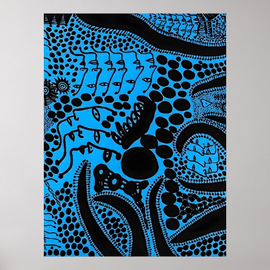 Yayoi Kusama kunst Poster (Voorkant)
