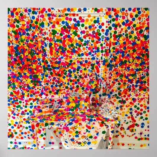 Yayoi Kusama-kunst Poster (Voorkant)
