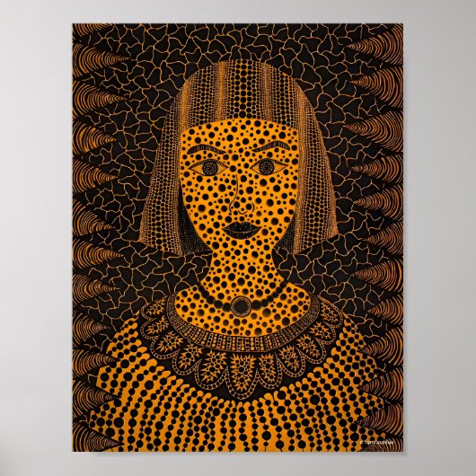 Yayoi Kusama-kunst Poster (Voorkant)