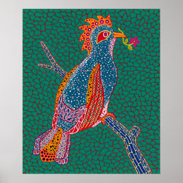 Yayoi Kusama kunstschilderij Poster