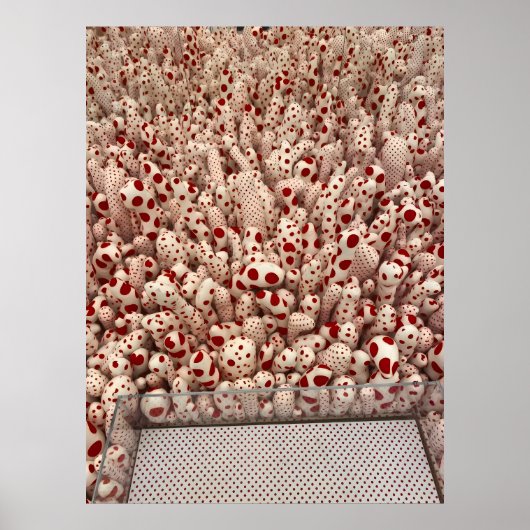 Yayoi Kusama kunstwerk Poster (Voorkant)