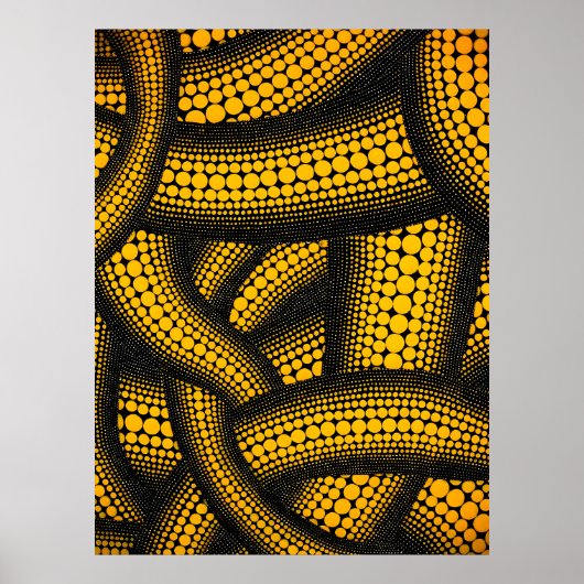 Yayoi Kusama kunstwerk Poster (Voorkant)