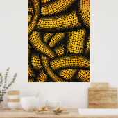 Yayoi Kusama kunstwerk Poster (Keuken)