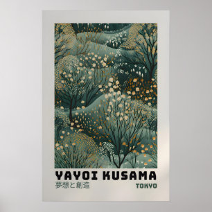 Yayoi Kusama Poster - Abstract Yayoi Kusama Print