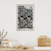 Yayoi Kusama Poster - Abstract Yayoi Kusama Print (Keuken)