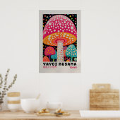 Yayoi Kusama Poster - Abstract Yayoi Kusama Print (Keuken)