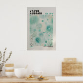 Yayoi Kusama Poster - Abstract Yayoi Kusama Print  (Keuken)