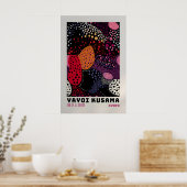 Yayoi Kusama Poster - Abstracte Yayoi Kusama Print (Keuken)
