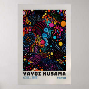 Yayoi Kusama Poster - Abstracte Yayoi Kusama Print