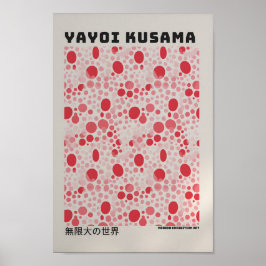Yayoi Kusama Poster - Abstracte Yayoi Kusama Print
