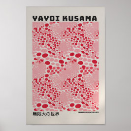 Yayoi Kusama Poster - Abstracte Yayoi Kusama Print