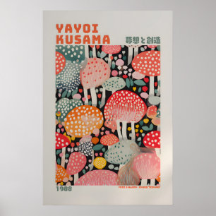 Yayoi Kusama Poster - Abstracte Yayoi Kusama Print