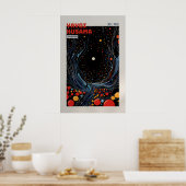 Yayoi Kusama Poster - Abstracte Yayoi Kusama Print (Keuken)