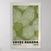 Yayoi Kusama Poster - Abstracte Yayoi Kusama Print (Voorkant)