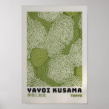 Yayoi Kusama Poster - Abstracte Yayoi Kusama Print