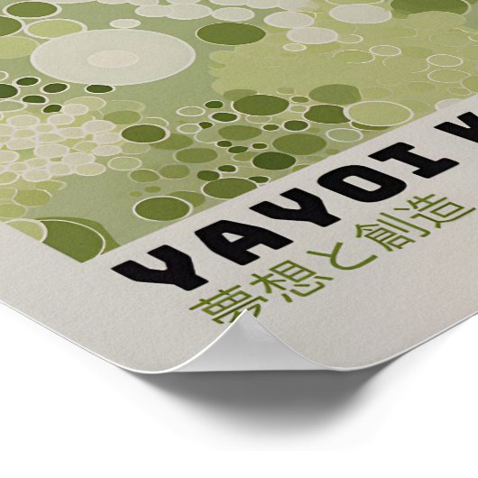 Yayoi Kusama Poster - Abstracte Yayoi Kusama Print (Hoek)