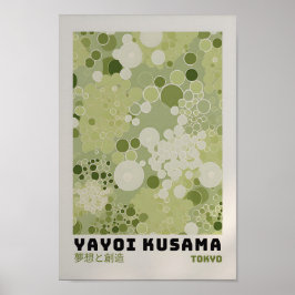 Yayoi Kusama Poster - Abstracte Yayoi Kusama Print