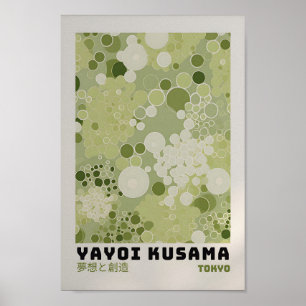 Yayoi Kusama Poster - Abstracte Yayoi Kusama Print
