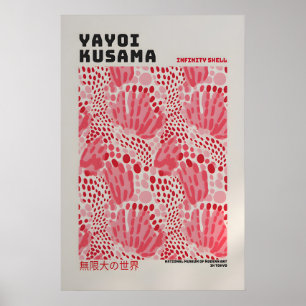 Yayoi Kusama Poster - Abstracte Yayoi Kusama Print
